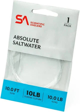 Fishing Lines & Leaders inland lakes-Scientific Anglers Absolute Saltwater Leader 1pk