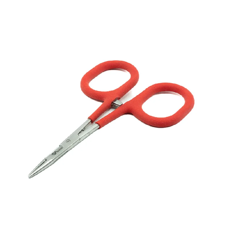 Knives & Scissors for gear kits-Scientific Anglers Tailout XL Scissor Clamp 6" Stainless/Red