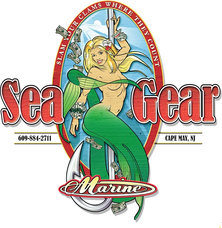 Stickers for journal supplies-Sea Gear - Slam Your Clam Sticker