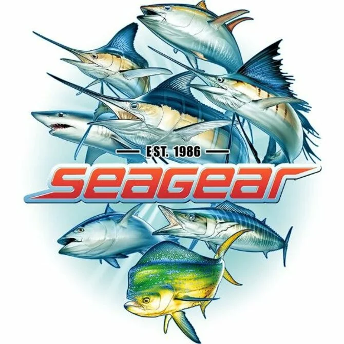 Patches for scout gear-Sea Gear - Multi Fish Sticker