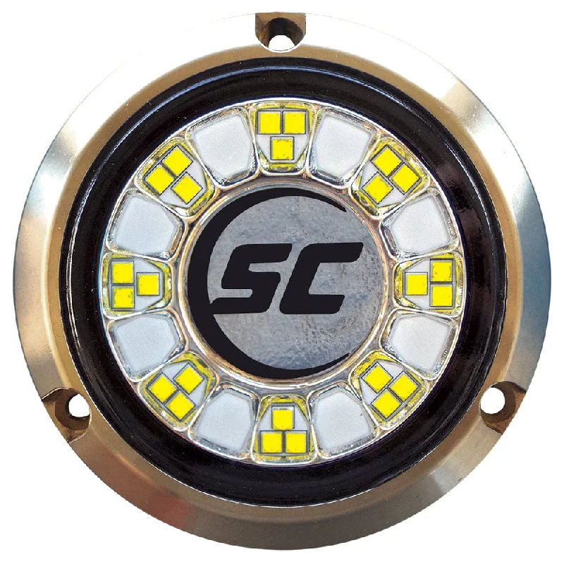 Headlamps with adjustable focus-Shadow-Caster SCR-24 Bronze Underwater Light - 24 LEDs - Great White