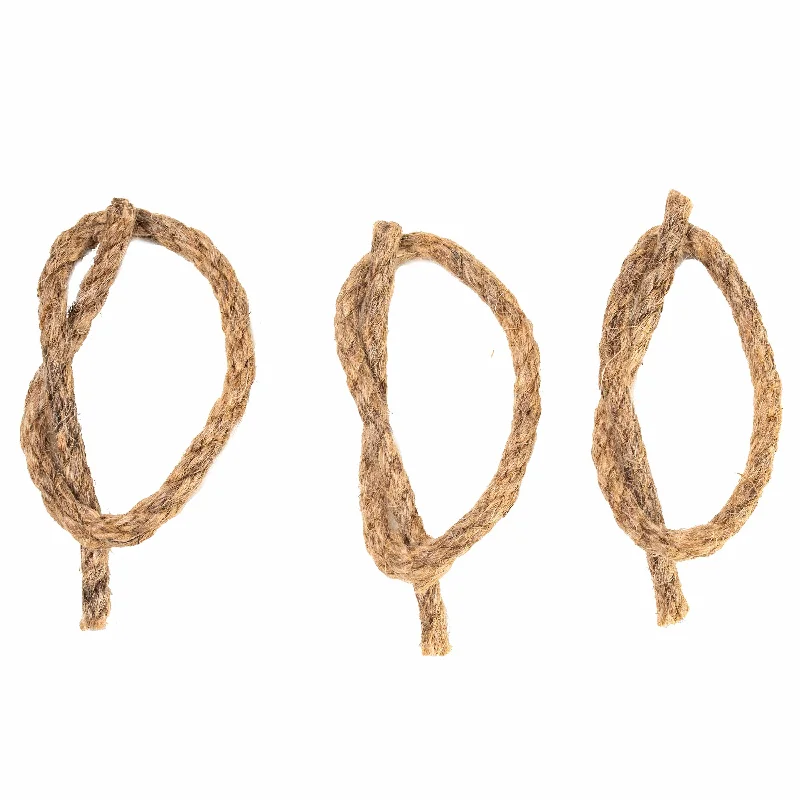 Fishing rope with tough design-Hemp Wick Refill Pack Firerope natural